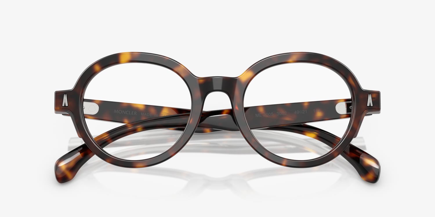 メガネ MONCLER Woman Optical frames Black ML5120 005 Moncler ML 5067 001 Shiny Black Round Plastic Optical