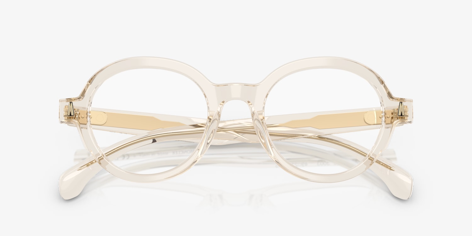 【送料&関税込】Moncler Round Frame Glasses - Unisex Moncler ME2005 Eyeglasses | LensCrafters