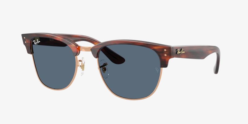 Ray fashion ban clubmaster marron