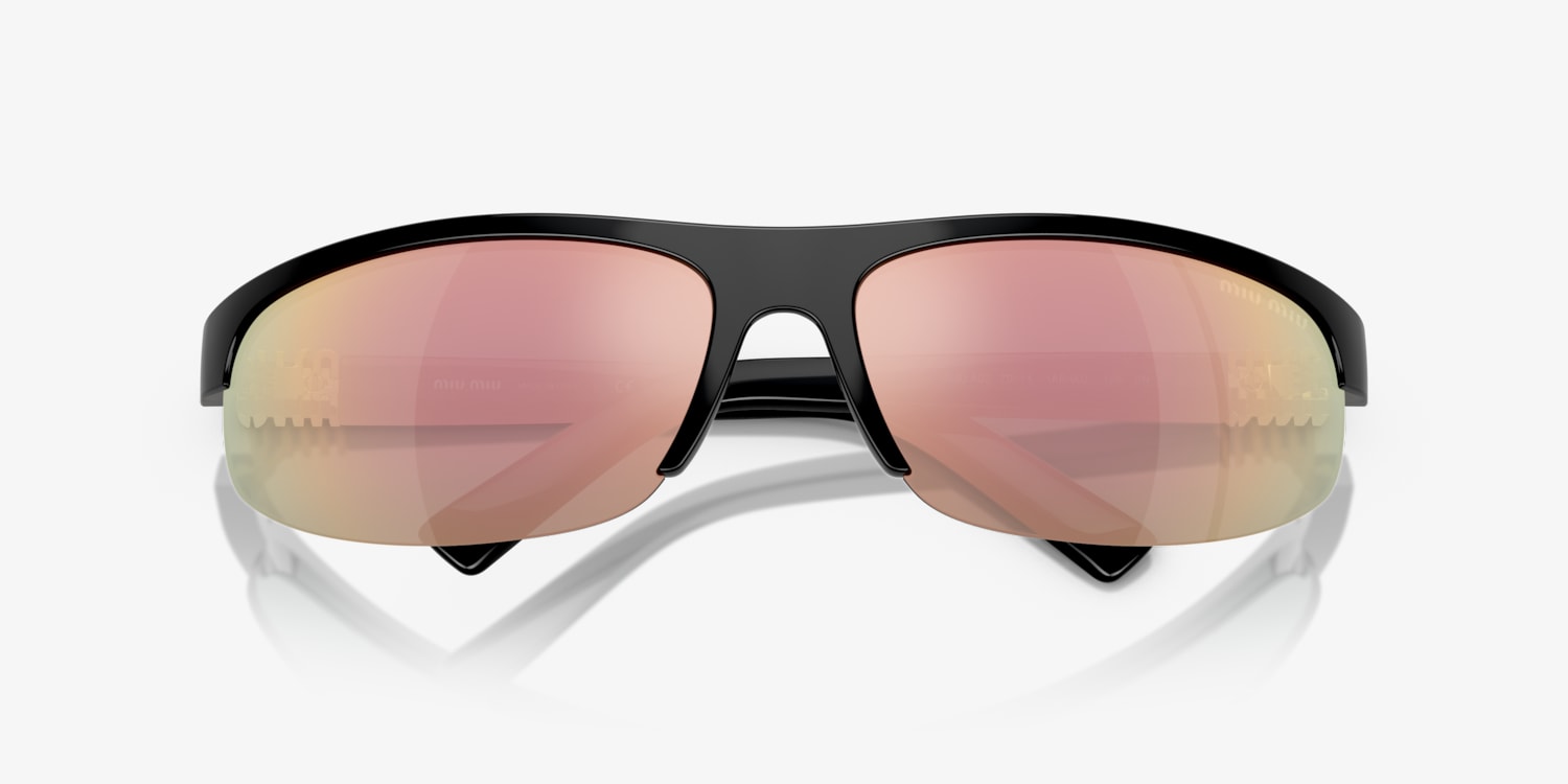 Miu Miu MU 08ZS S (53 - 20) with Violet lenses and Pink