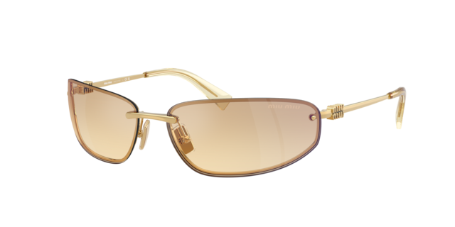 MIU MIU オハルフレムサンクラス SMUA50S 1BC10K Miu Miu MU A50S 1BC10K Sunglasses - US
