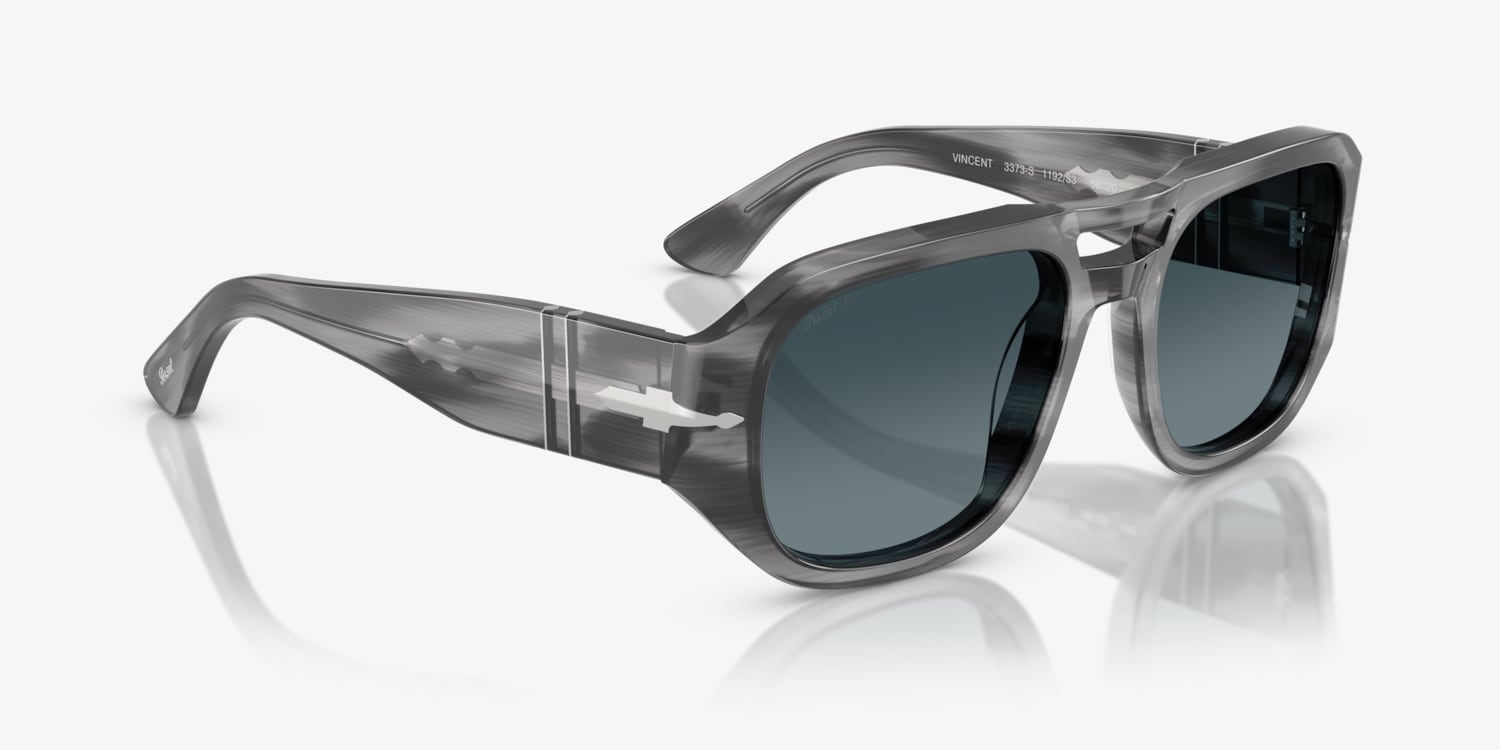 サングラス Persol FW25 Persol - 3373S SOLE - 96/56 (3373S SOLE 96 56) Persol PO3373S - Vincent Sunglasses | LensCrafters