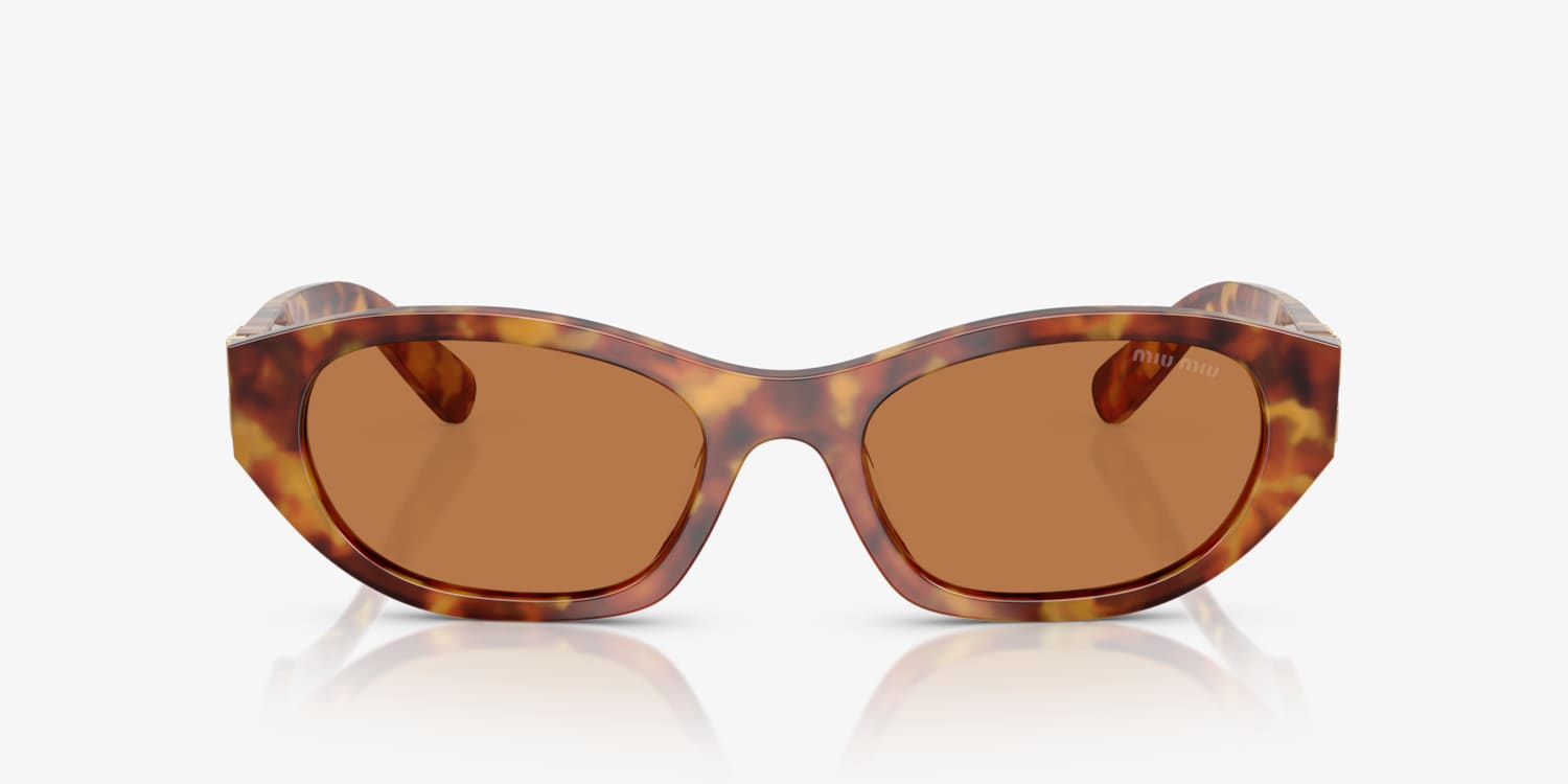 MIUMIU★ブランドファッションサングラス - MU A03S 21C40O(53) Sunglasses Miu Miu MU A03S 21C-40O 53-19 Tortoise in stock
