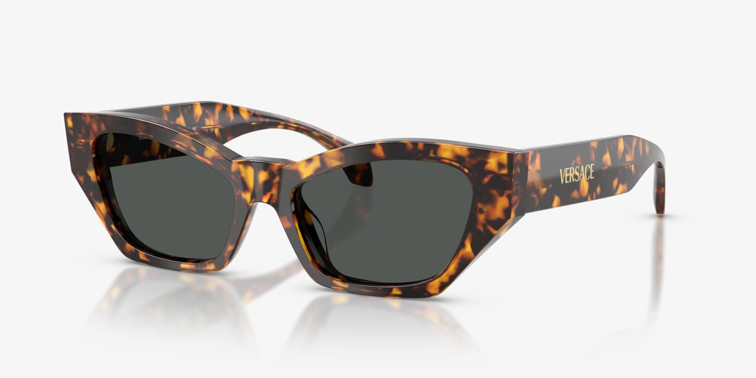 サングラス VERSACE Versace - 4488U SOLE - 551487 (4488U SOLE 551487) Versace VE4488U Sunglasses | LensCrafters