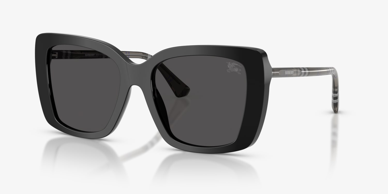 BURBERRY ブラック サングラス Burberry BE4456 Sunglasses | LensCrafters