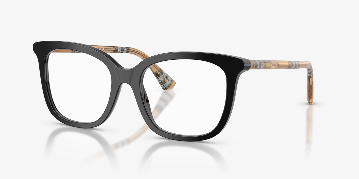 【関税＆送料込み】BURBERRY Eyeglasses New BURBERRY Eyeglasses B 1274 1007 55-18 140 Black