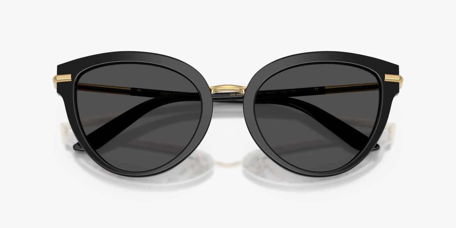 DOLCE & GABBANA ハタフライフレムサンクラス 0DG4492 32998G Dolce & Gabbana DG4492 Sunglasses | LensCrafters