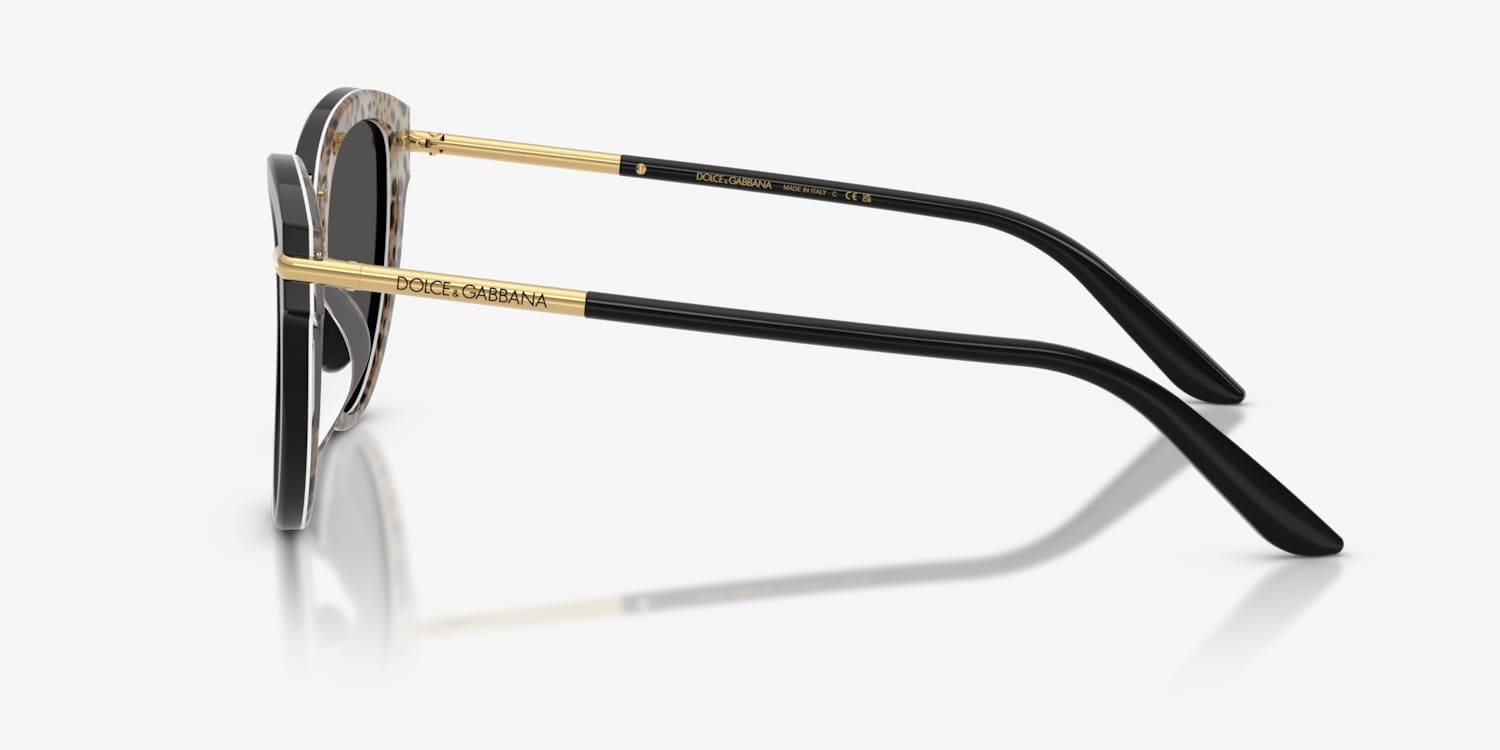 DOLCE & GABBANA ハタフライフレムサンクラス 0DG4492 32998G Dolce & Gabbana DG4492 Sunglasses | LensCrafters