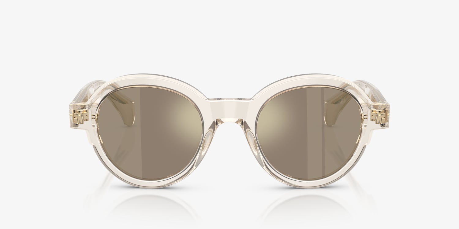 MONCLER★男女OK ラウンド ローズゴールド メガネフレーム Moncler ME6003 Rondosa Sunglasses | LensCrafters