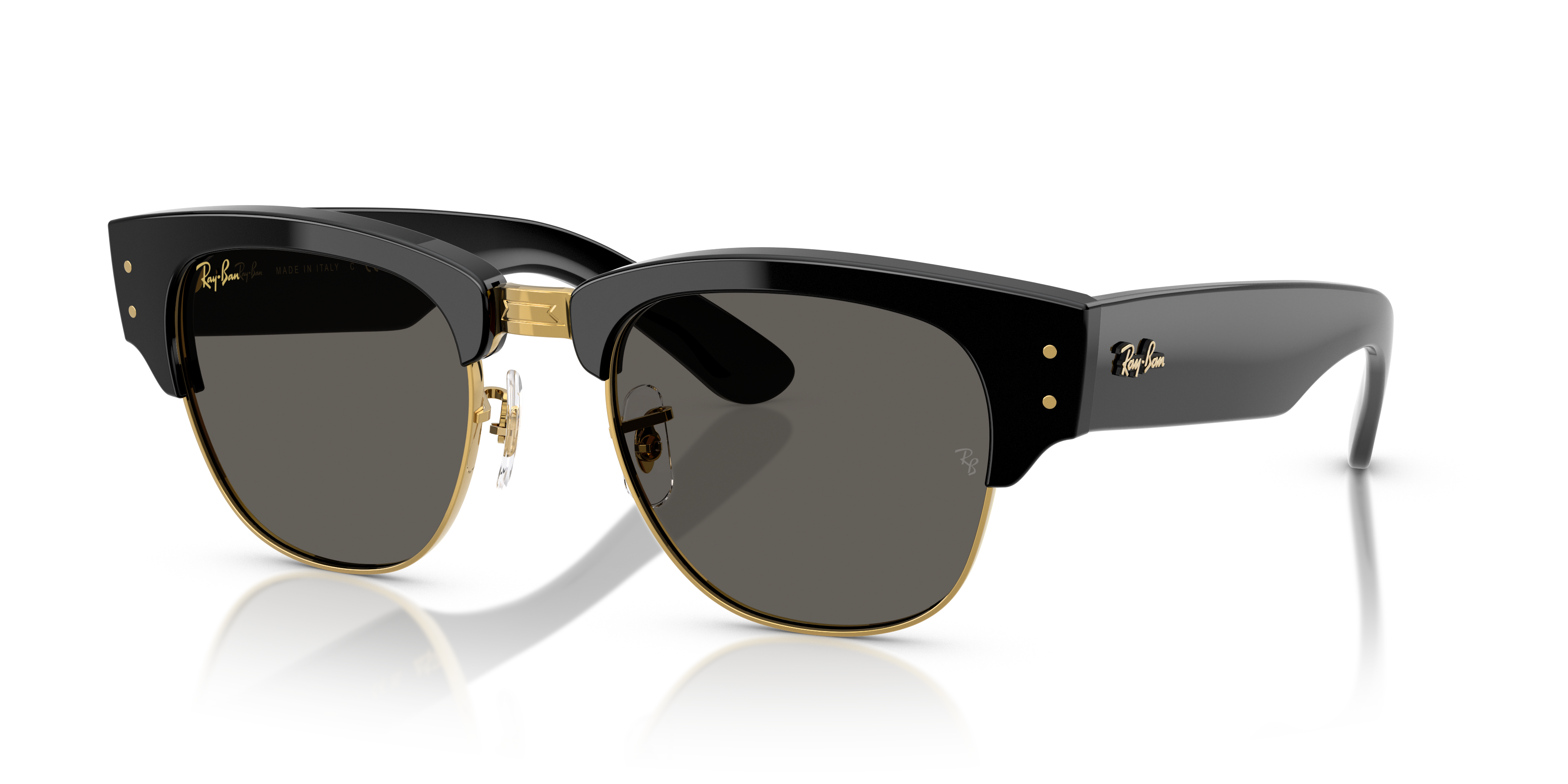 RB0316S Mega Clubmaster Blacked Out Collection