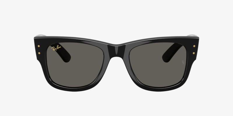 Ray-Ban RB0840S RB0840S Mega Wayfarer Blacked Out Collection Black