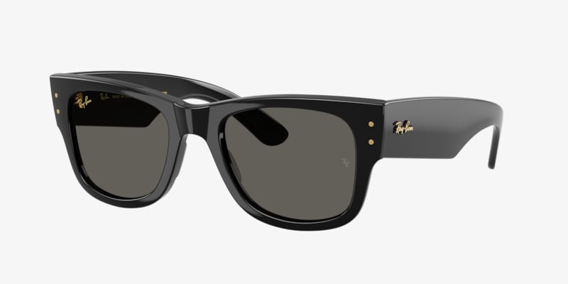 Ray-Ban RB0840S RB0840S Mega Wayfarer Blacked Out Collection Black