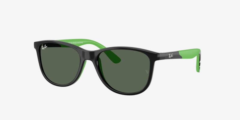 Ray-Ban RB9077S RB9077S Ray-Ban Disney - Toy Story Sun Kids Black & Rubber Green