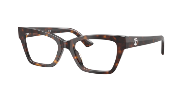 桃 GIORGIO ARMANI ノーカラージャケット リブ 42 M 茶 Giorgio Armani AR7285HU Eyeglasses | LensCrafters