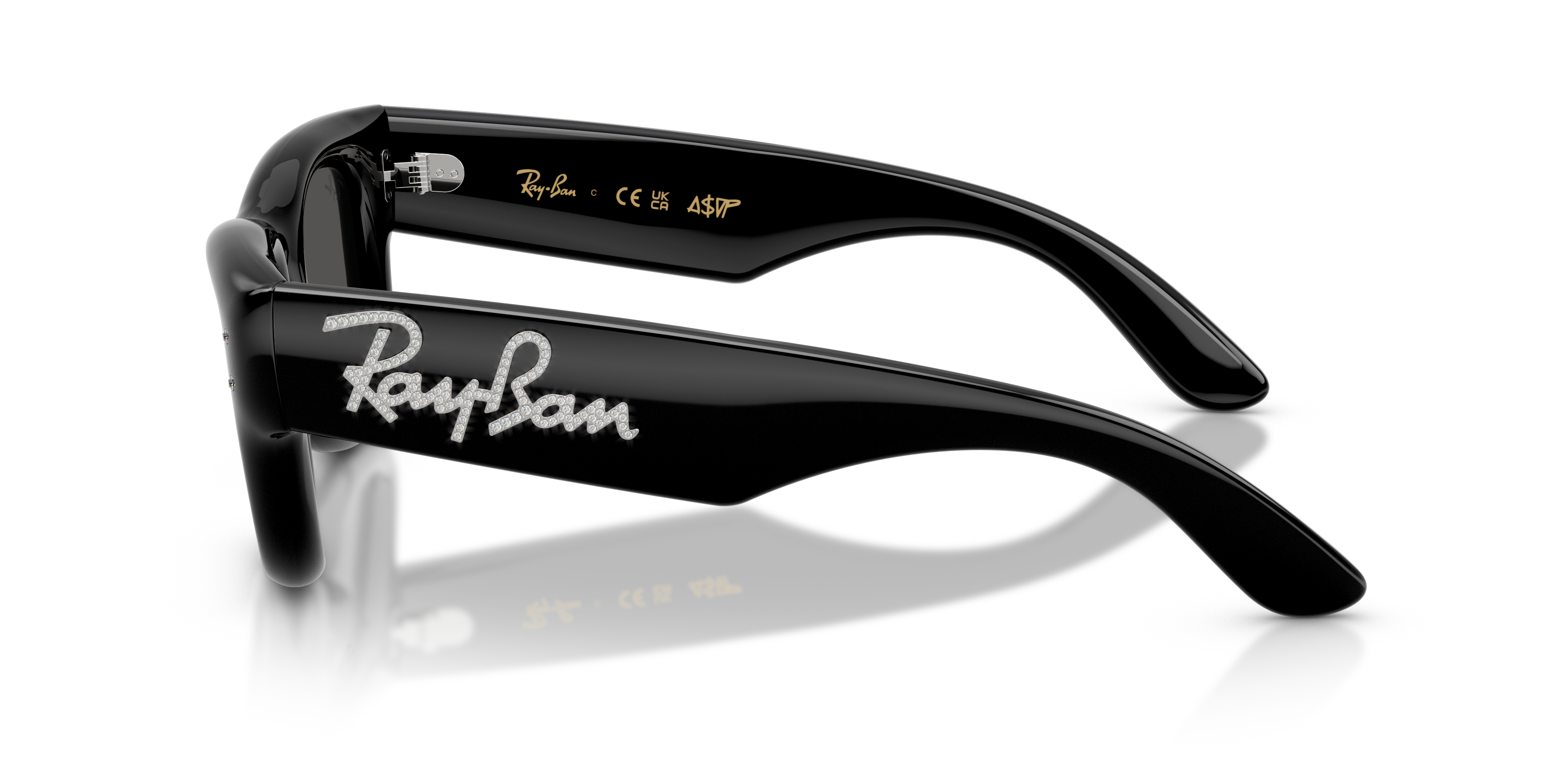 RB4940B Wayfarer Puffer Crystal Edition