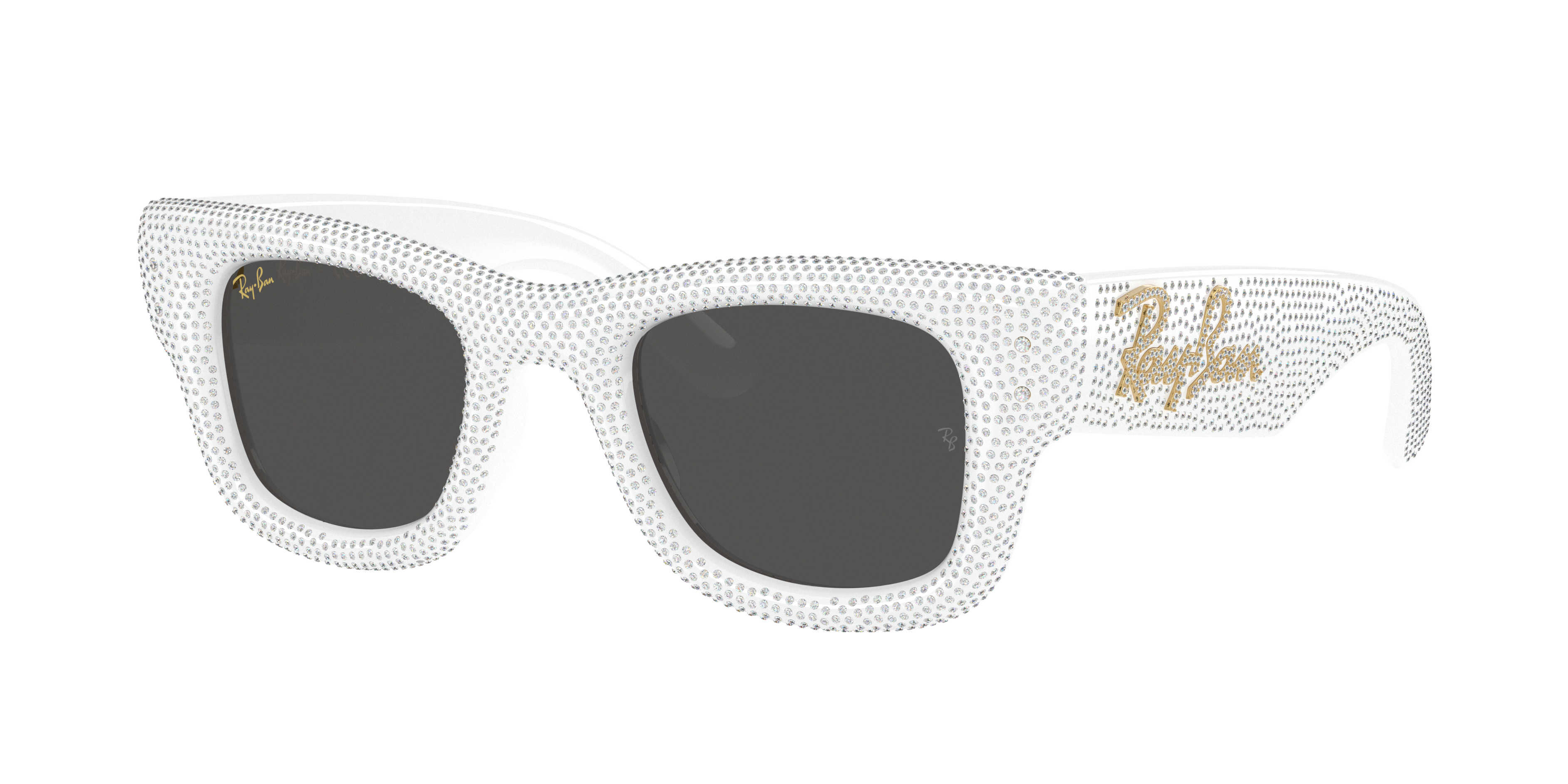 RB4940BP Wayfarer Puffer Crystal Pavè Edition
