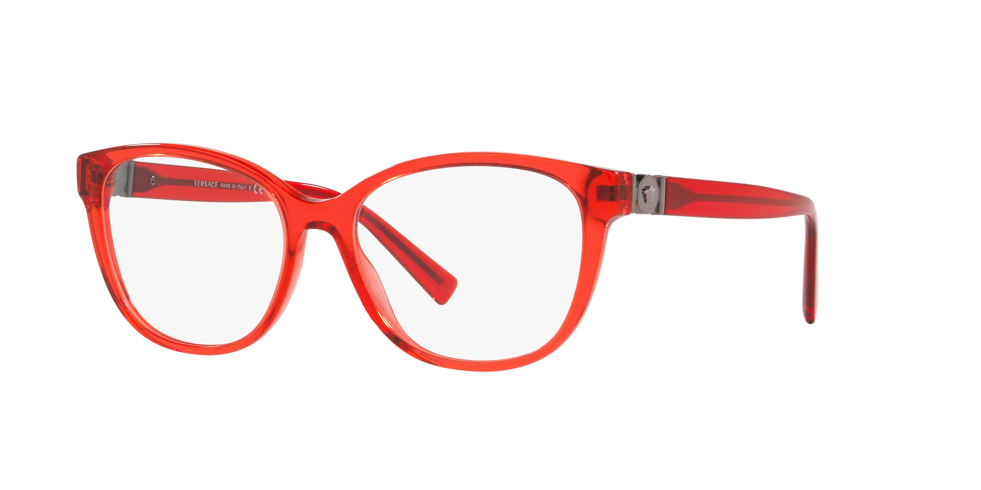 red versace eyeglasses
