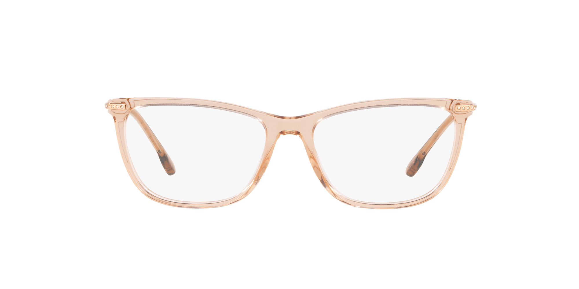 VE3274B: Shop Versace Brown/Tan Rectangle Eyeglasses at LensCrafters