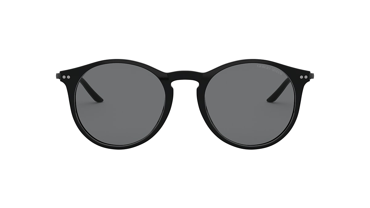 Giorgio Armani AR8163 Runway L (51 - 21) with Blue lenses and Transparent  frame | Sunglass Hut®