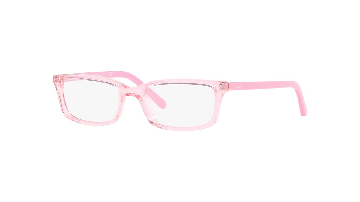 Desire Pleasure Pink / Oversize Glitter Pink Sunglass with Pink Lens