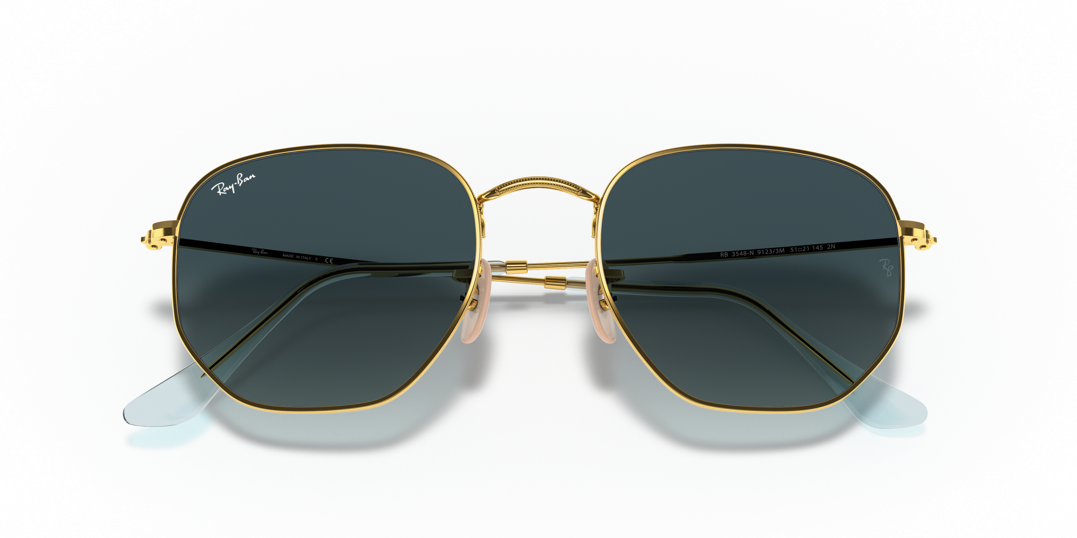 Ray-Ban RB3548N Hexagonal Flat Lenses Sunglasses | LensCrafters