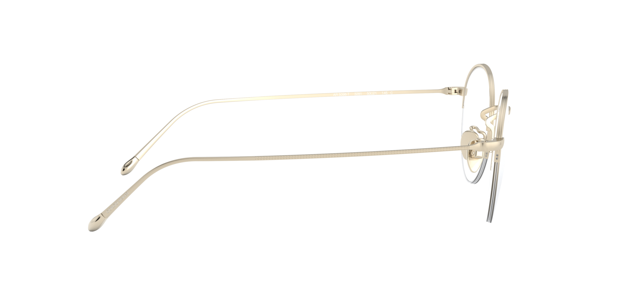 giorgio armani titanium eyeglasses frames