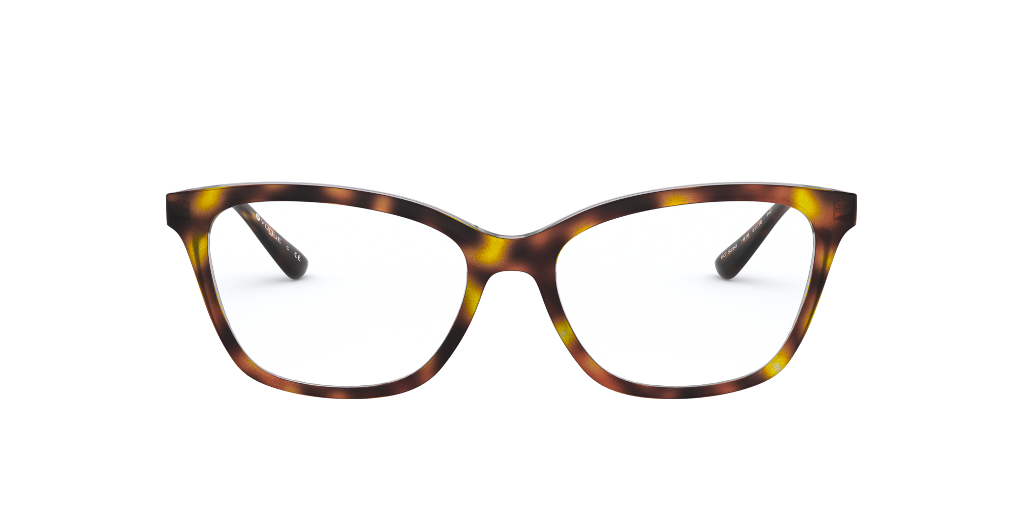 VO5285 Shop Vogue Brown/Tan Cat Eye Eyeglasses at