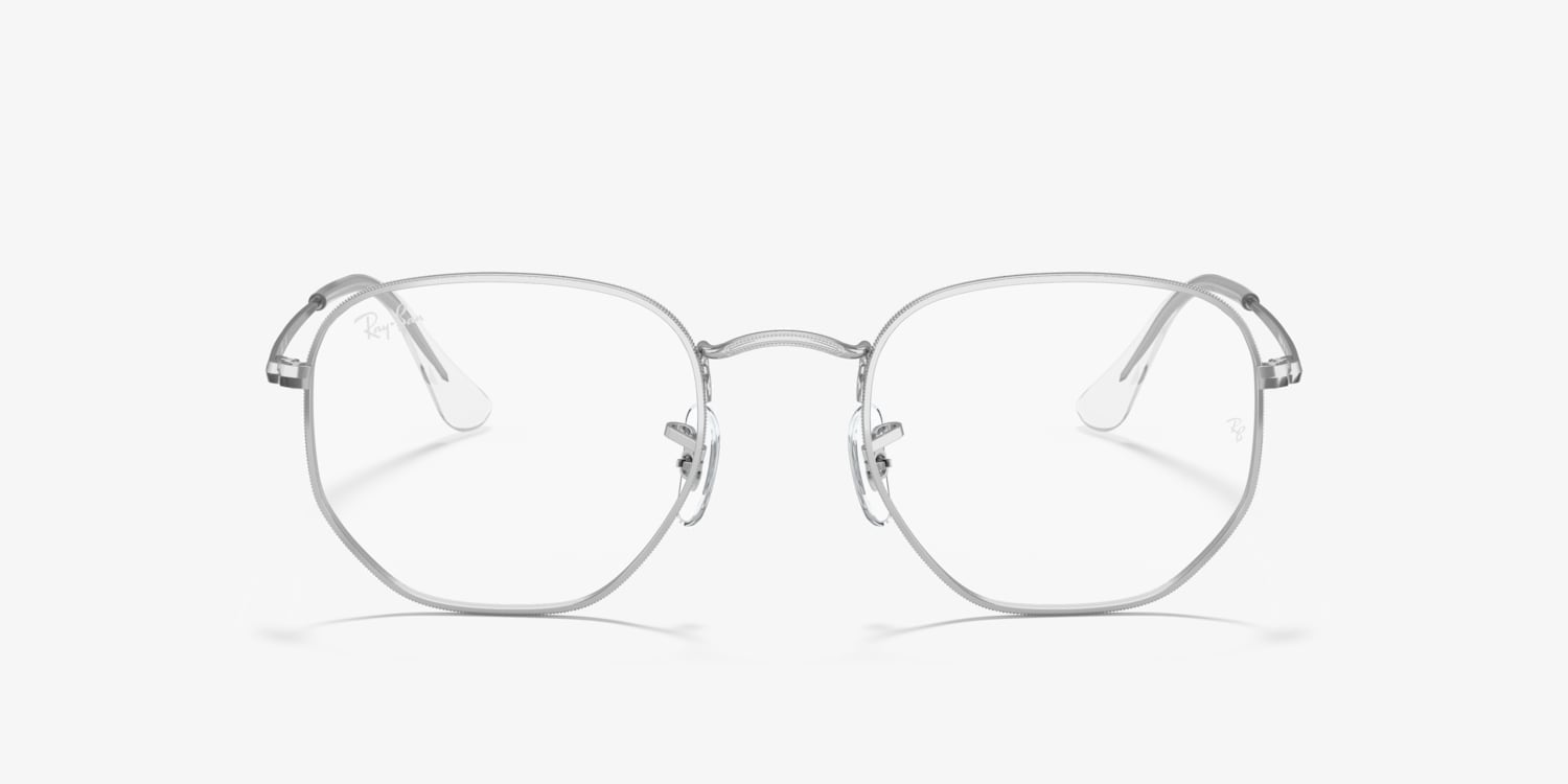 Ray-Ban RB6448 Hexagonal Optics Eyeglasses | LensCrafters