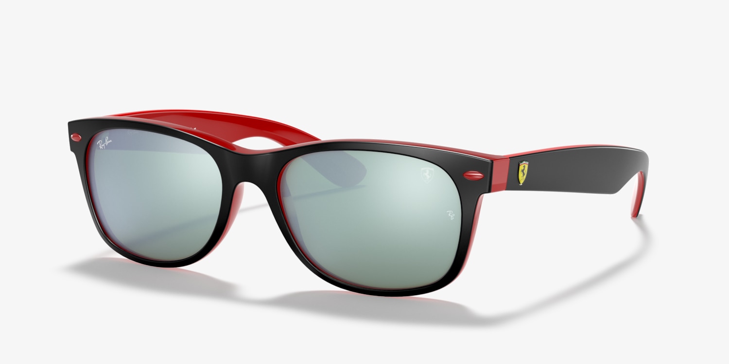 RAY BAN, x Scuderia Ferrari Metal Square Sunglasses, Men