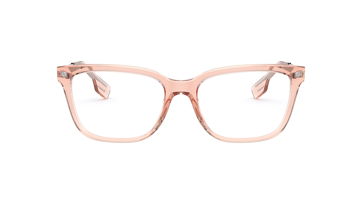 メガネ Burberry Eyeglass Frame BE2319 3865 Clear Horn Burberry Eyeglasses BE2319 3865 52mm Peach / Demo Lens | eBay
