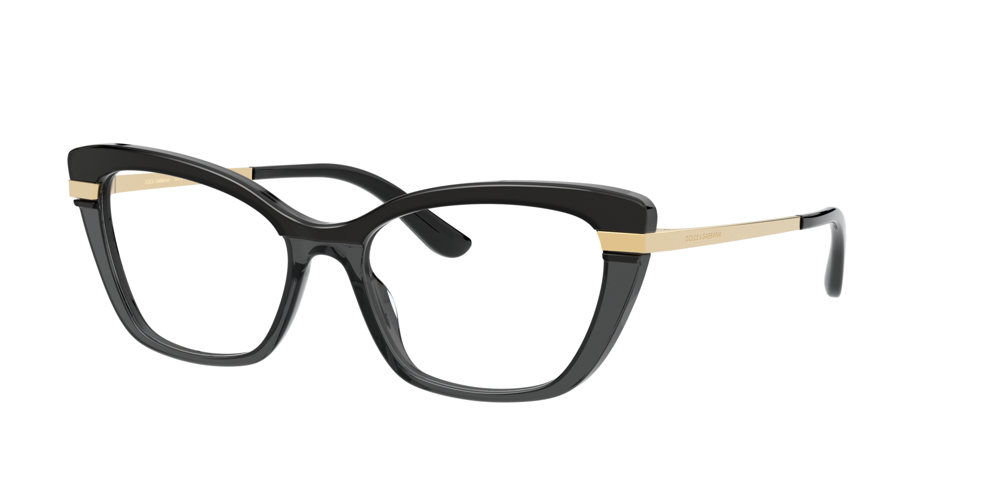 dolce and gabbana black frame eyeglasses