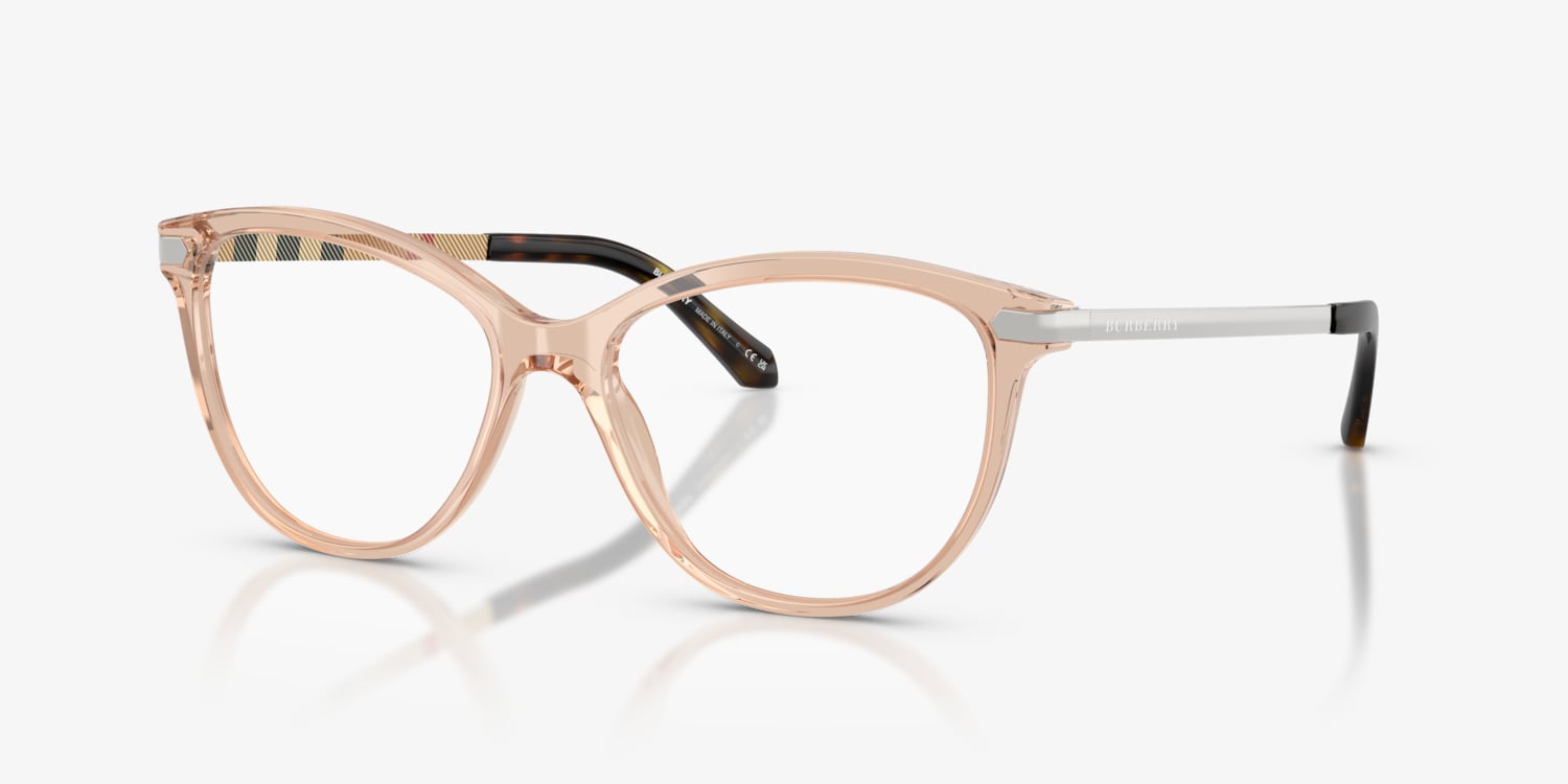 正規品 BURBERRY メガネ ブラウン ハーフリム F427 - メルカリ
