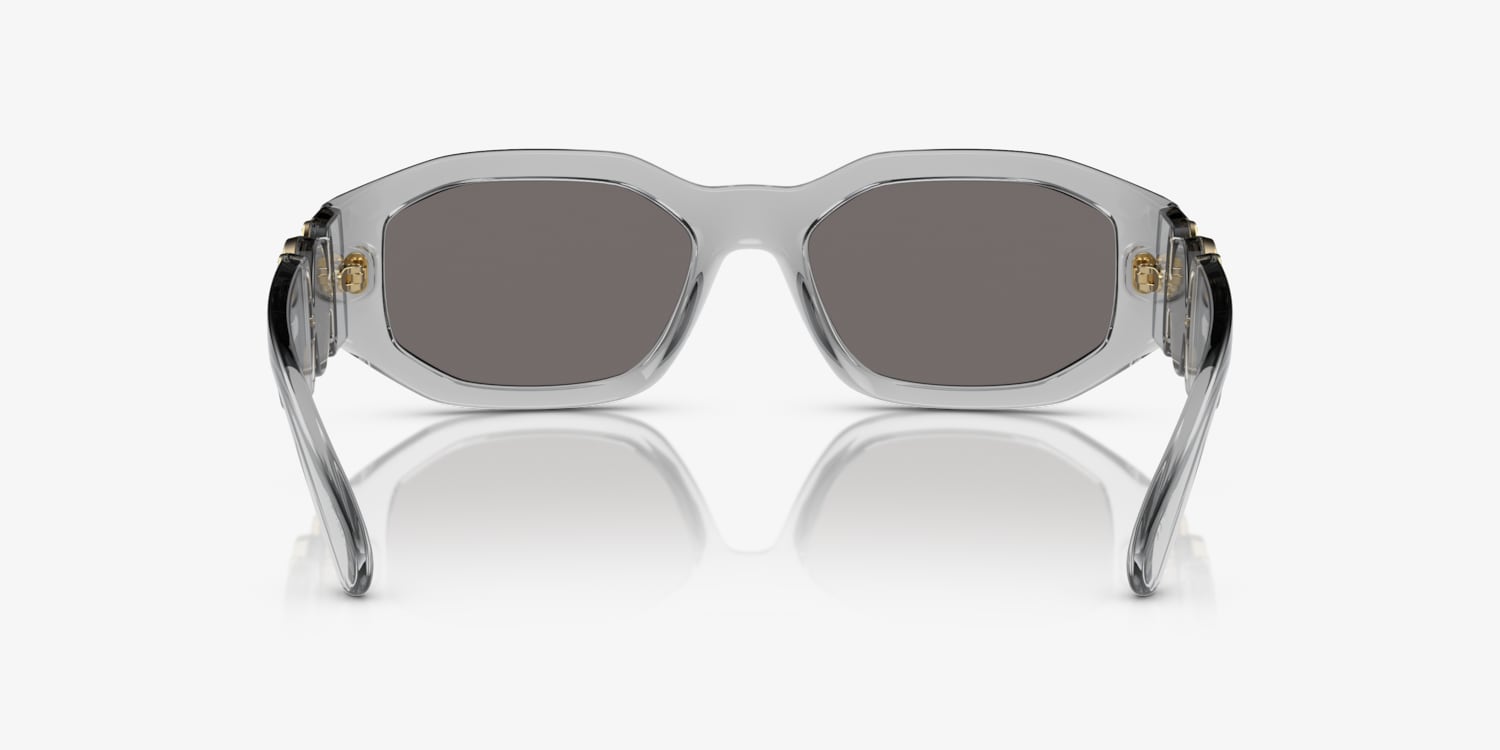 【Versace】Biggie Medusa メタリックレザー カチューシャ Versace VE4361 Biggie Sunglasses | LensCrafters