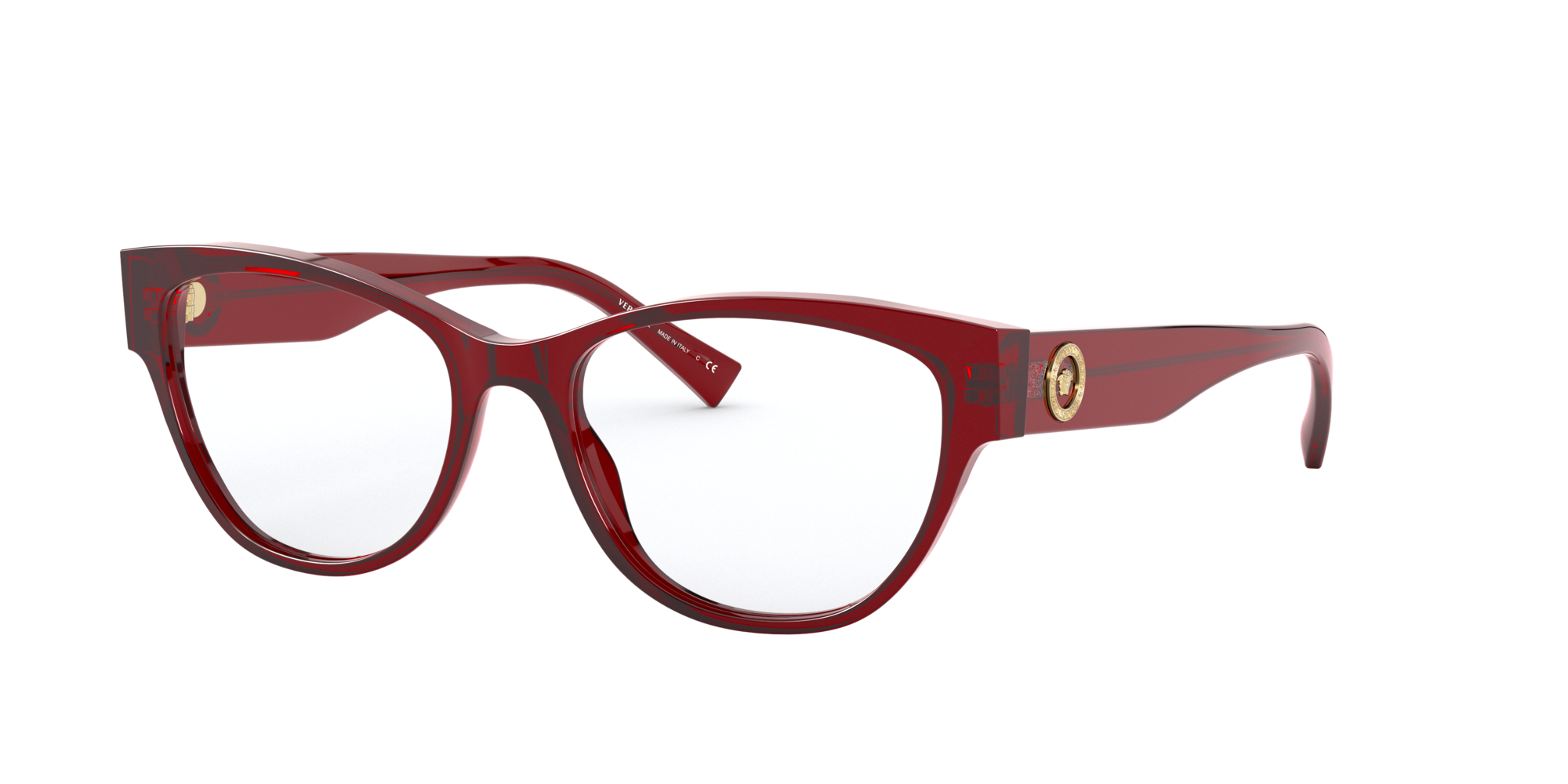versace red frames