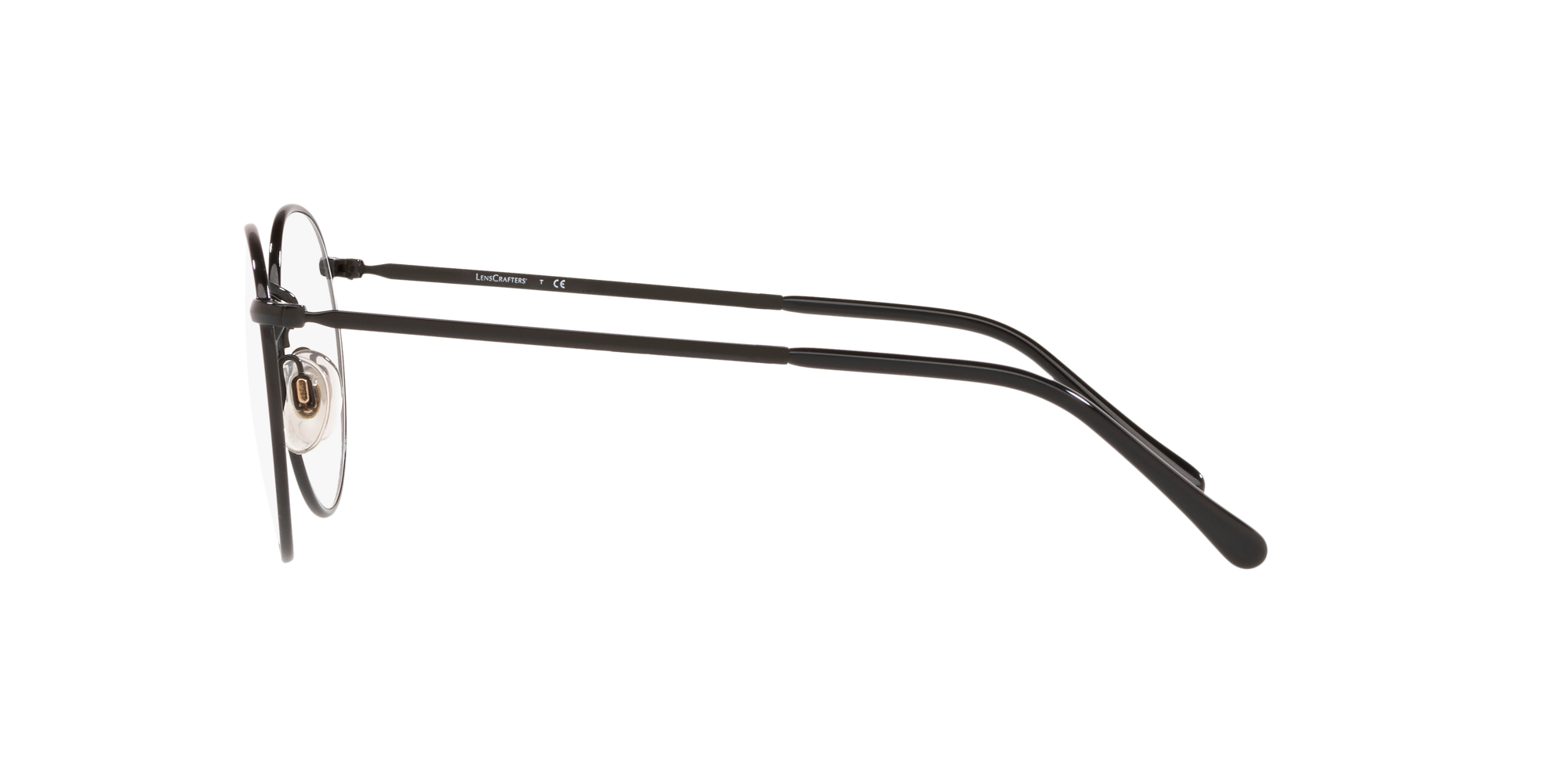 EC1001 Shop Lenscrafters Black Round Eyeglasses at LensCrafters