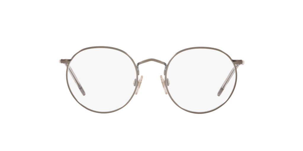 EC1001 Shop Lenscrafters Silver/Gunmetal/Grey Round Eyeglasses at