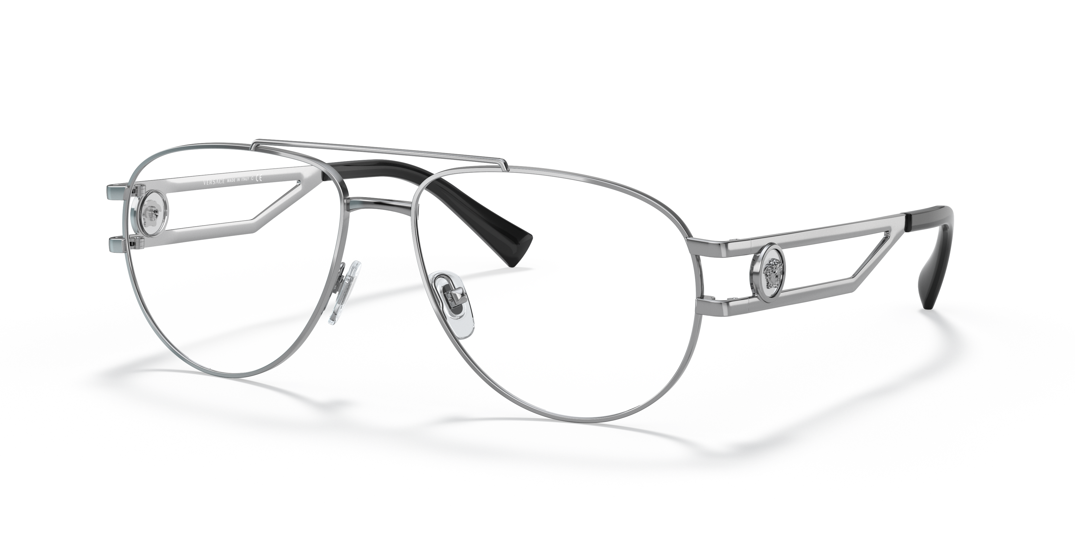 versace silver glasses