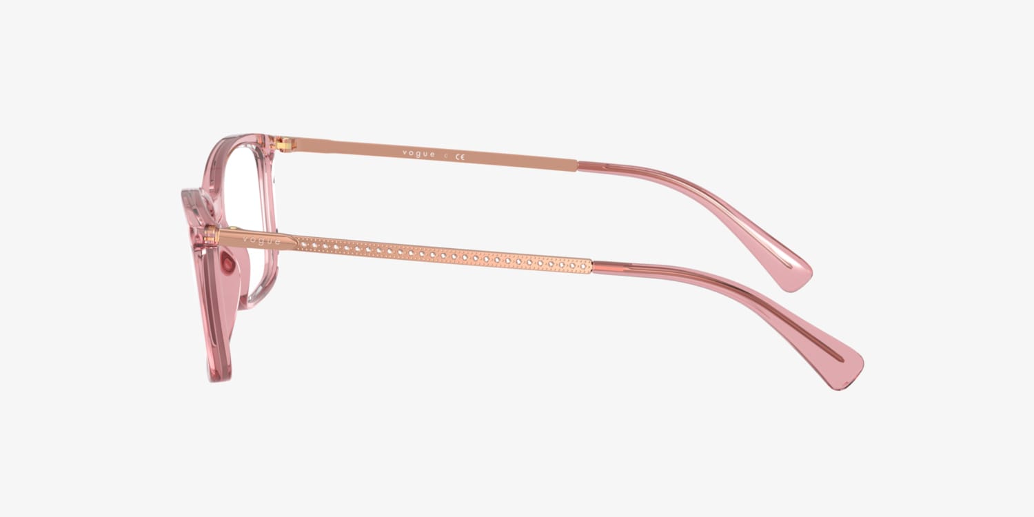 Vogue hot sale pink glasses