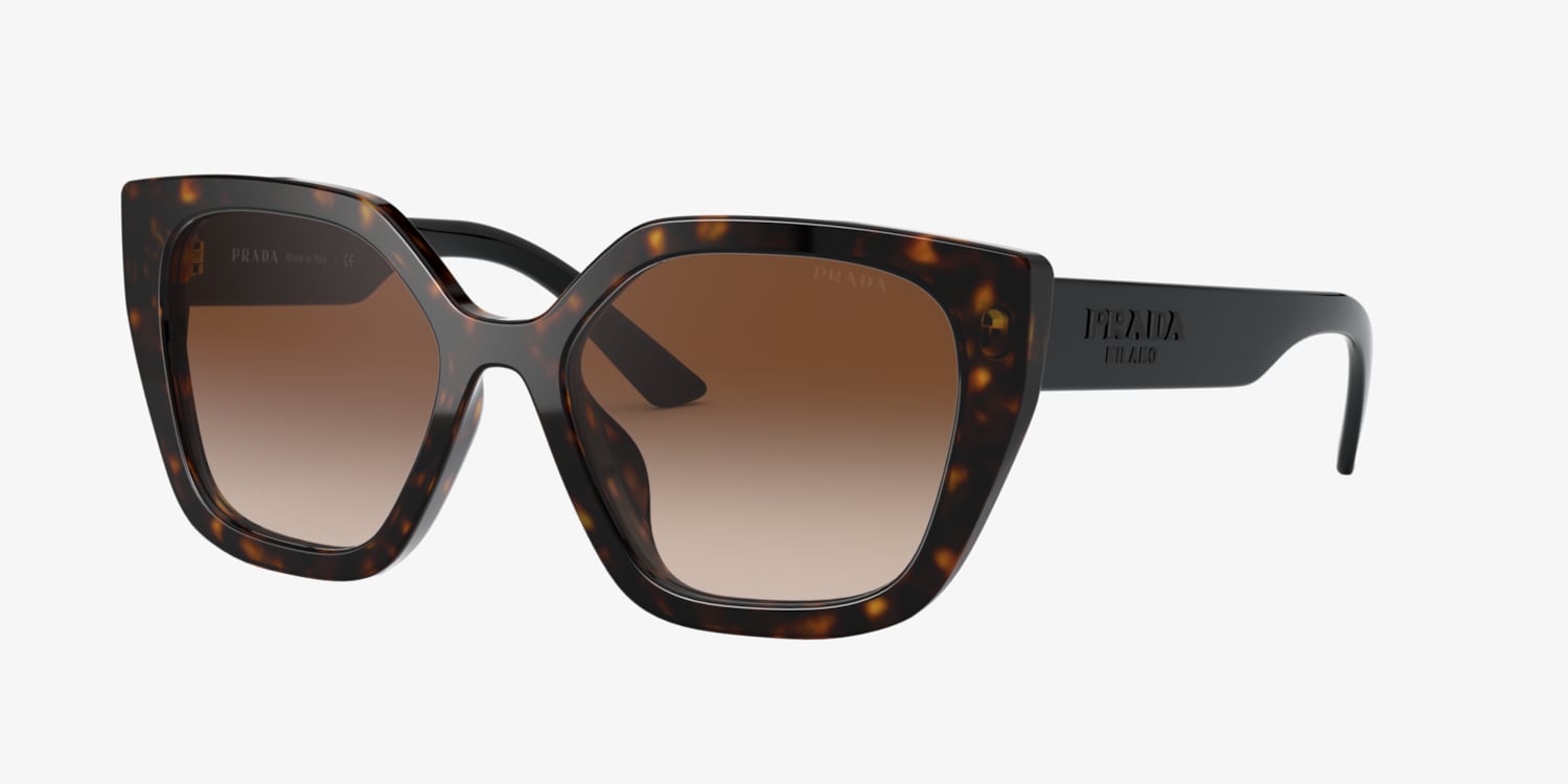 Prada PR 24ZS Tortoise Sunglasses In Brown