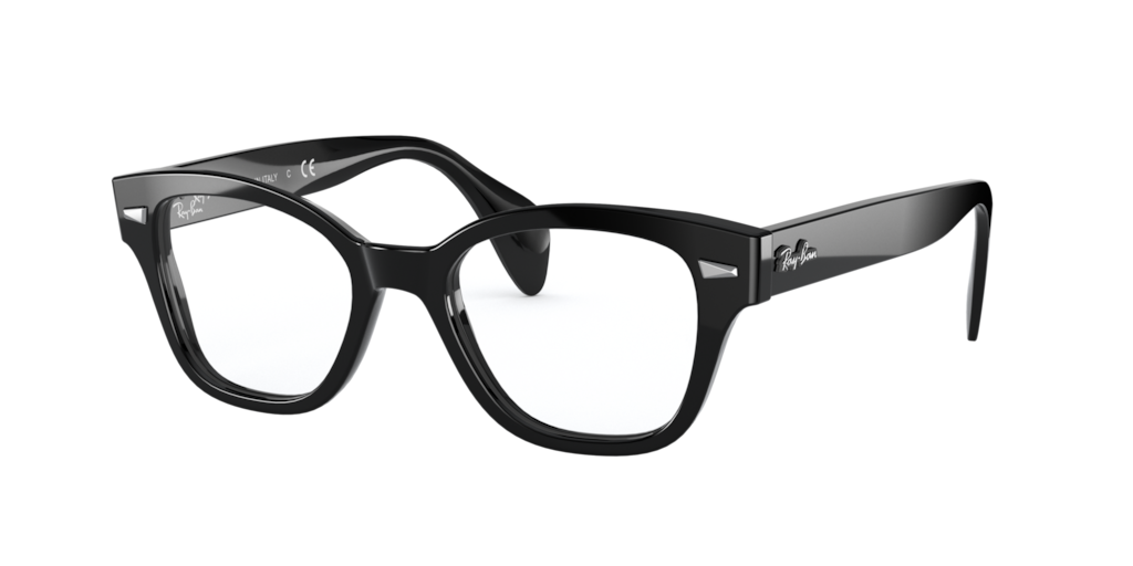 RX0880: Shop Ray-Ban Black Square Eyeglasses at LensCrafters
