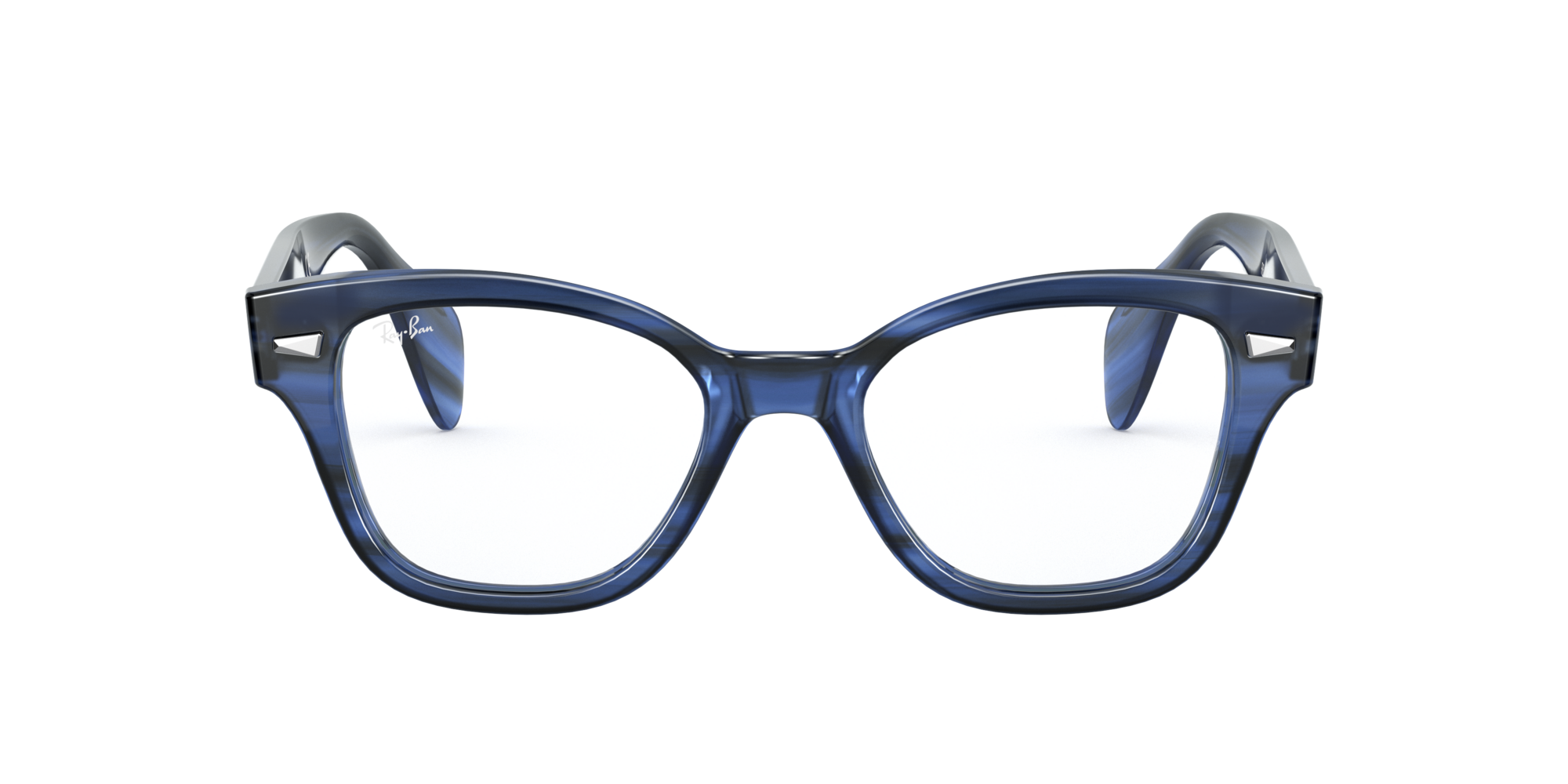 RX0880 Shop RayBan Blue Square Eyeglasses at LensCrafters