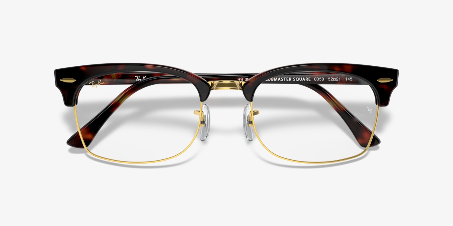 Ray-Ban RB3916V Clubmaster Square Optics Eyeglasses | LensCrafters