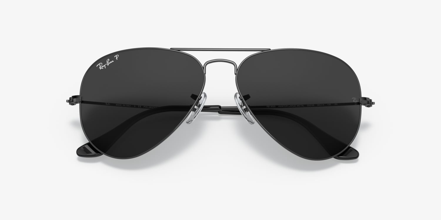 Ray-Ban RB3025 Total Black Sunglasses | LensCrafters