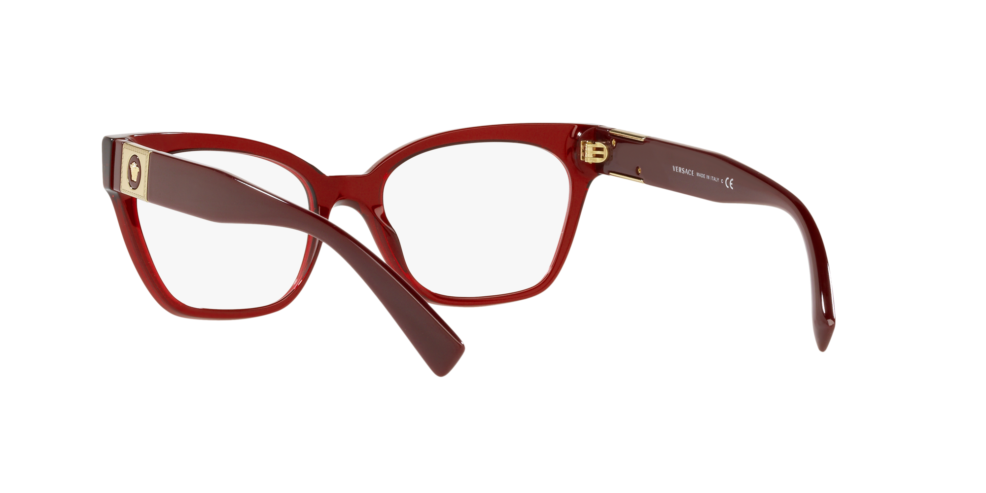 versace red frames