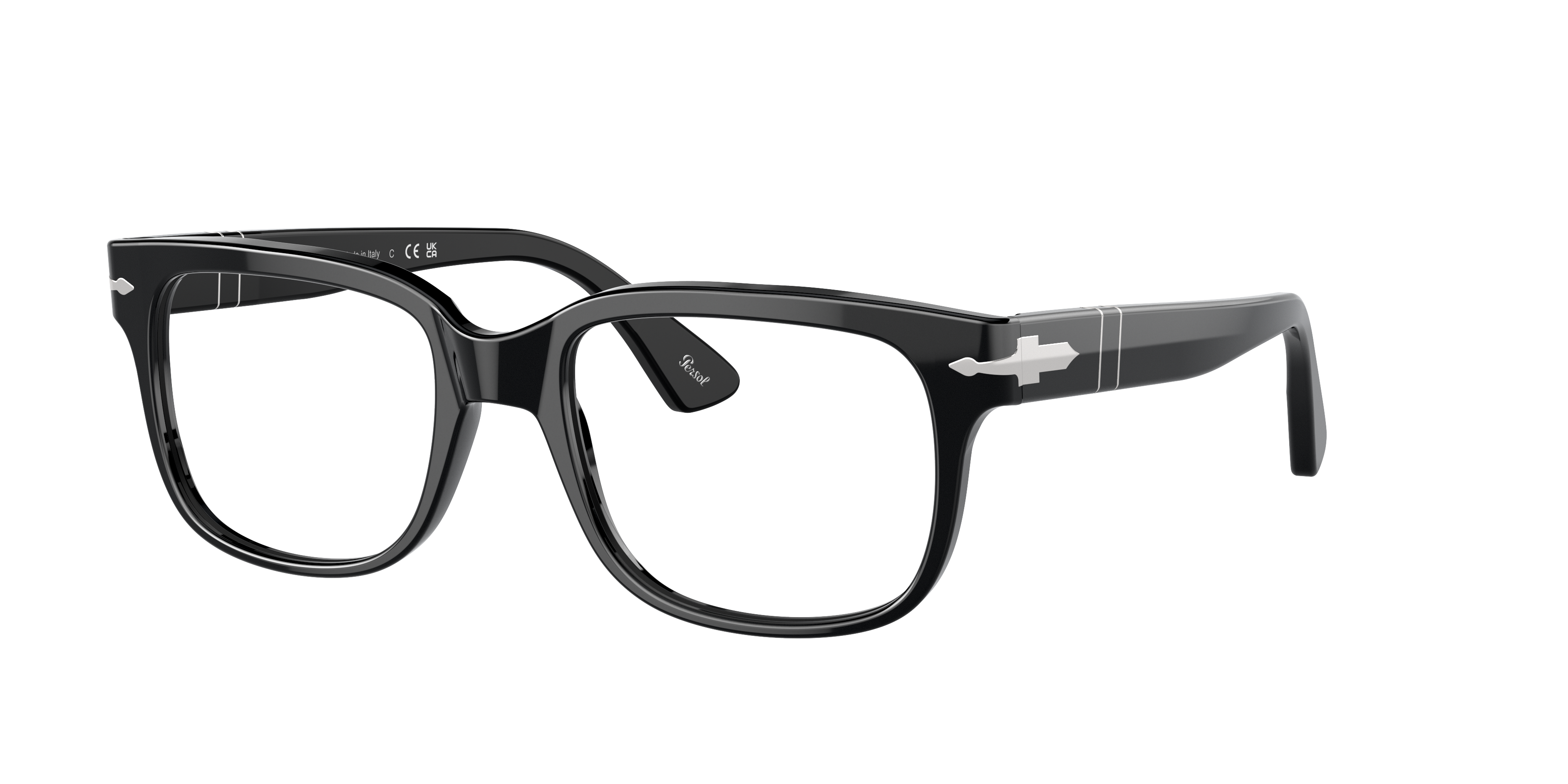 cat eye s004 sunglasses in acetate with polarized lenses black