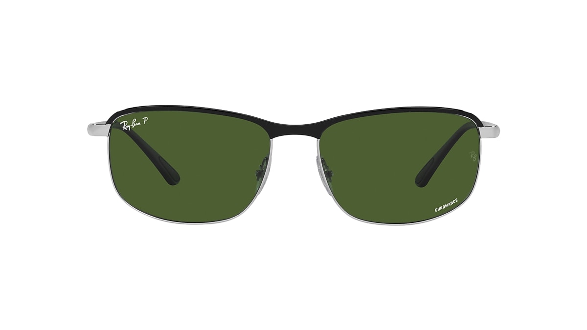 Ray-Ban サングラス RB3671CH 186/K8 Ray-Ban RB3671CH Sunglasses Bundle: RB 3671CH 186/K8 Black