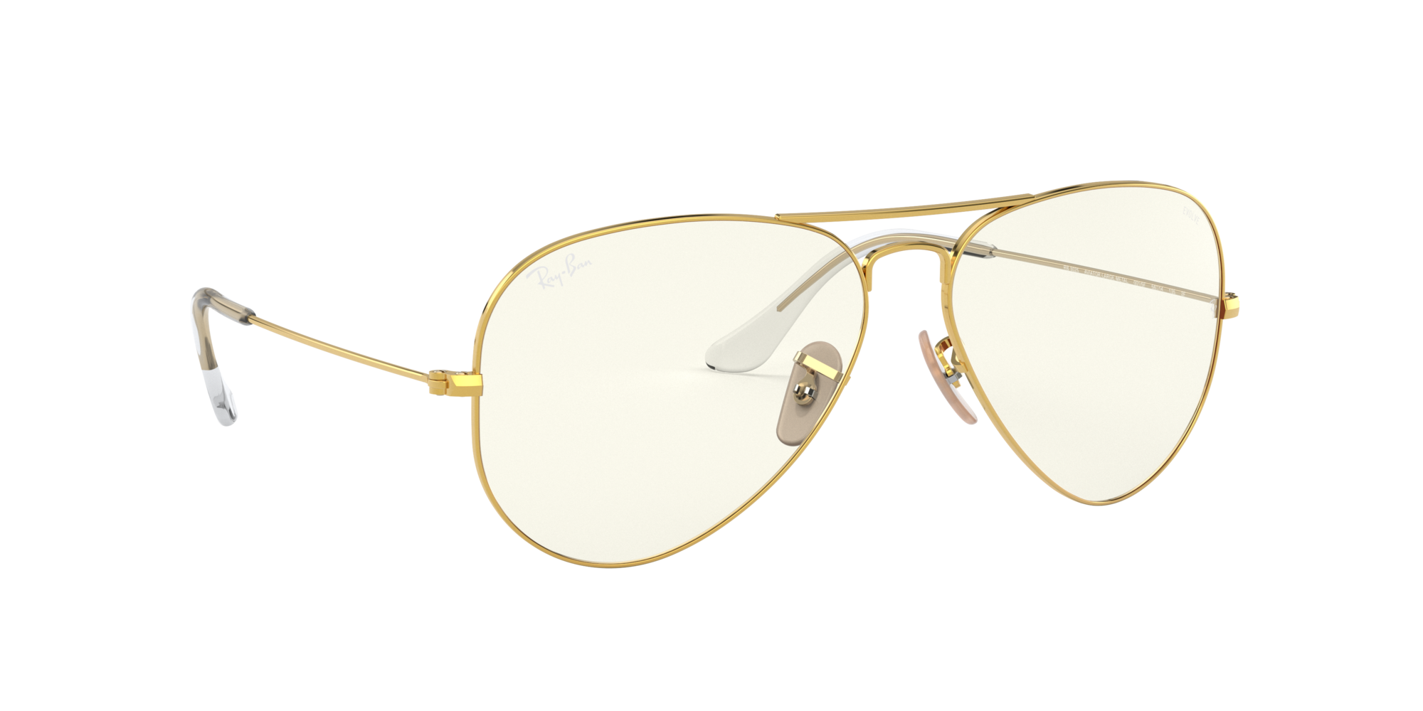 RB3025 Aviator Clear Evolve