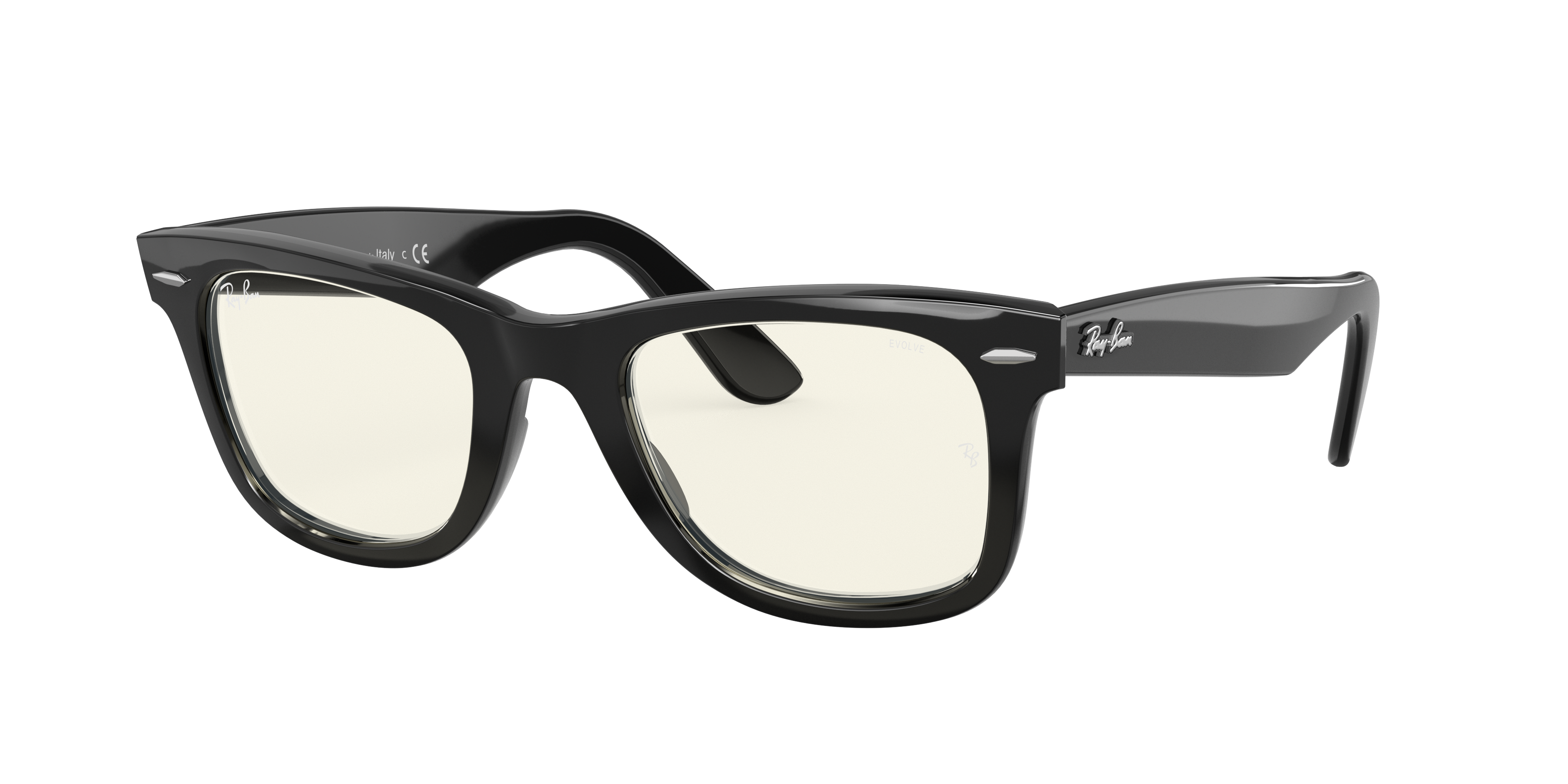 RB2140 Wayfarer Clear Evolve
