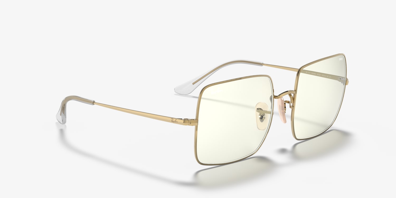 Ray-Ban RB1971 Square 1971 Clear Evolve Sunglasses | LensCrafters