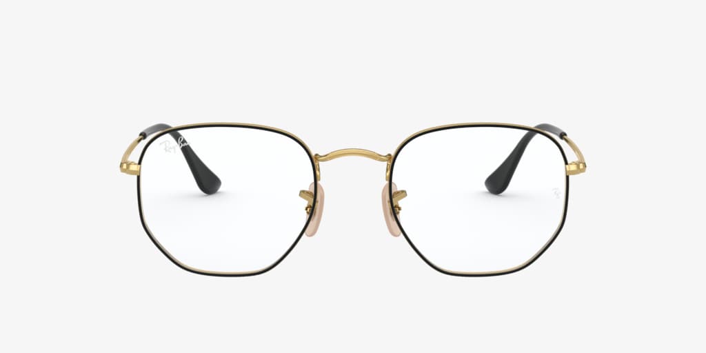 Ray-Ban RB6448 Hexagonal Optics Eyeglasses | LensCrafters